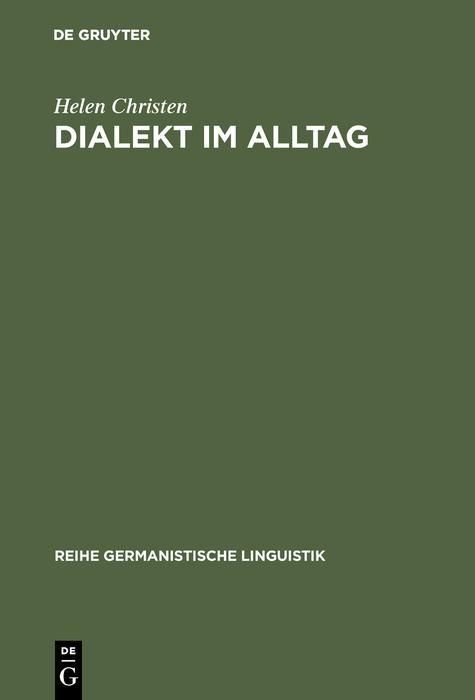 Produktbild: Dialekt im Alltag