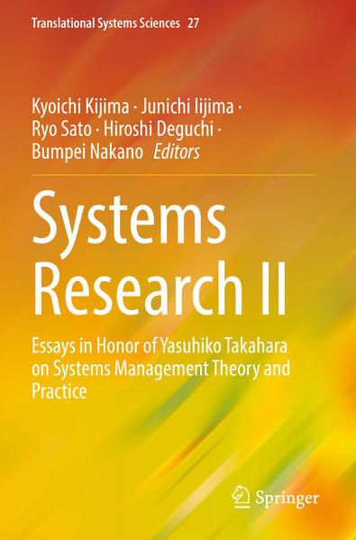 Produktbild: Systems Research II