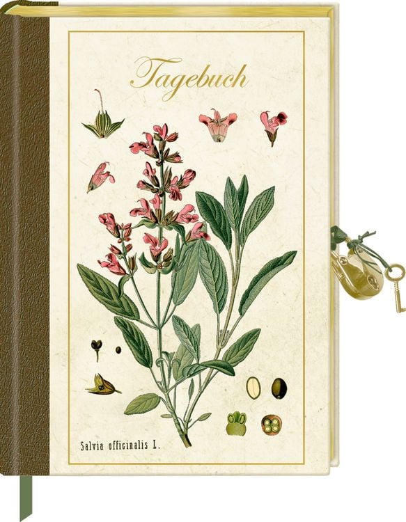 Produktbild: Tagebuch mit Schloss: Sammlung AUGUSTINA