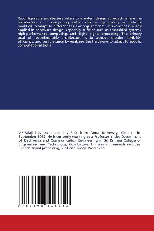 Produktbild: Reconfigurable Architectures For Very-Large-Scale Integration