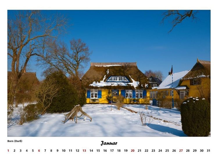 Produktbild: Fischland - Dar&szlig; - Zingst Kalender 2027 (gro&szlig;)