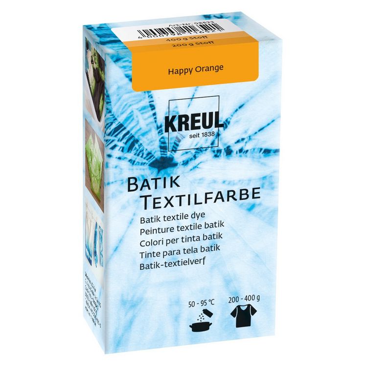 Produktbild: KREUL Batik-Textilfarbe Happy orange 70g