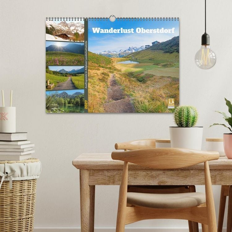 Produktbild: Wanderlust Oberstdorf (Wandkalender 2027 DIN A3 quer), CALVENDO Monatskalender