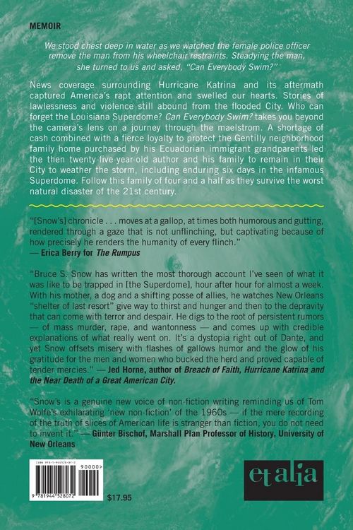 Produktbild: Can Everybody Swim?: A Survival Story from Katrina's Superdome, Hurricane Katrinia 15th Anniversary Edition