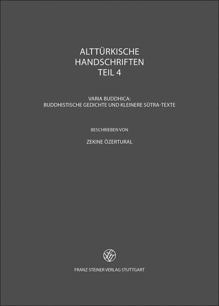 Produktbild: Altt&uuml;rkische Handschriften