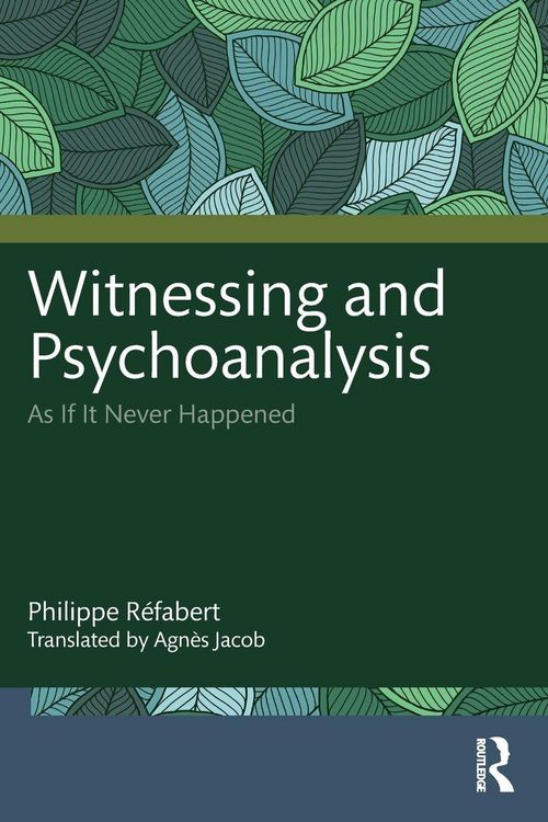Produktbild: Witnessing and Psychoanalysis