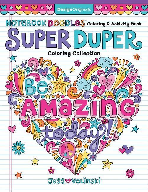Produktbild: Notebook Doodles Super Duper Coloring & Activity Book