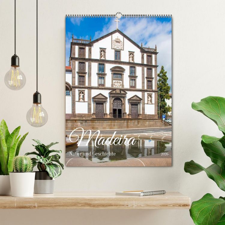 Produktbild: Madeira - Natur und Geschichte (Wandkalender 2026 DIN A2 hoch), CALVENDO Monatskalender