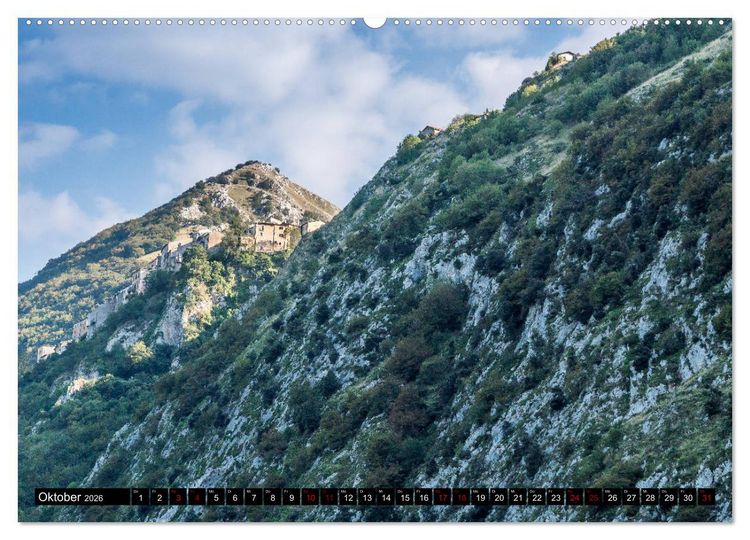 Produktbild: Einsame D&ouml;rfer - Eine Wanderung in den Abruzzen (Wandkalender 2026 DIN A2 quer), CALVENDO Monatskalender