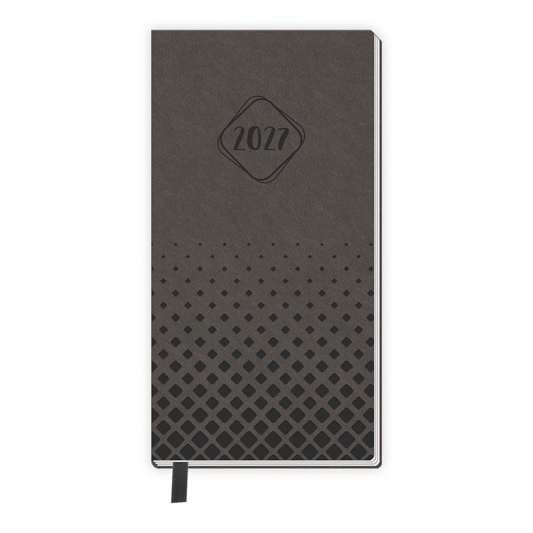 Produktbild: TR&Ouml;TSCH - Taschenterminer Soft Touch Anthrazit 2027