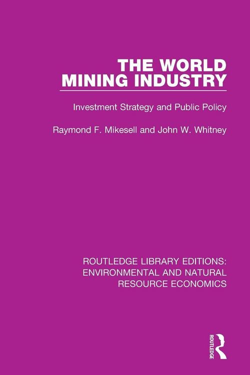 Produktbild: The World Mining Industry