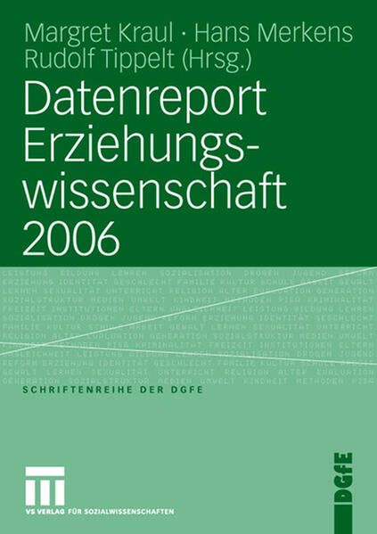 Produktbild: Datenreport Erziehungswissenschaft 2006