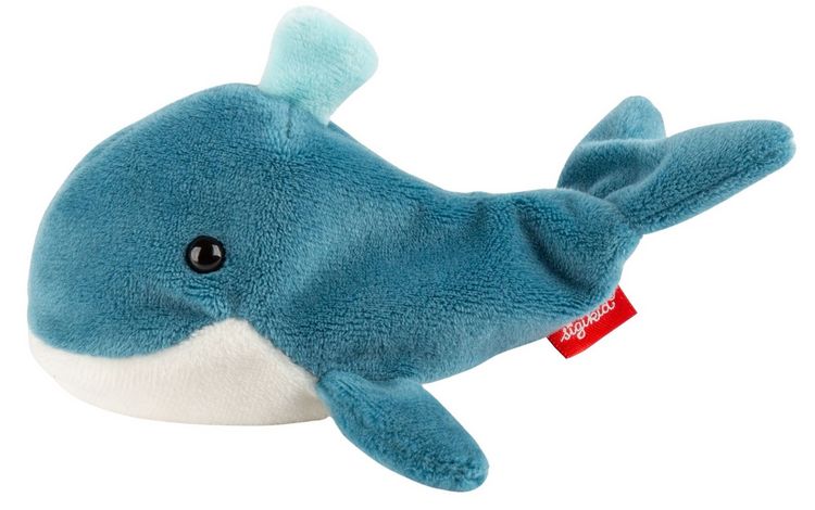 Produktbild: Sigikid 43465 - Wal, Sweety, Mini Kuscheltier, Pl&uuml;sch, 15 cm