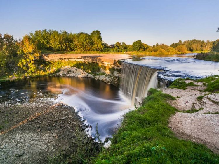 Produktbild: CALVENDO Puzzle Wasserfall J&auml;gala in Estland | 1000 Teile Lege-Gr&ouml;&szlig;e 64x48cm Foto-Puzzle f&uuml;r gl&uuml;ckliche Stunden
