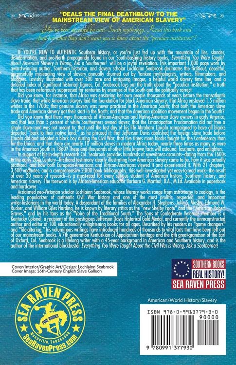 Produktbild: Everything You Were Taught About American Slavery is Wrong, Ask a Southerner!