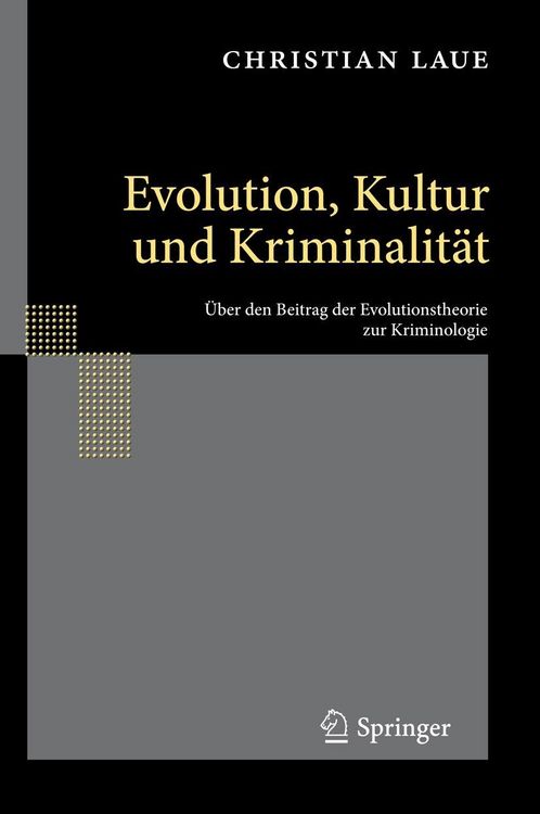 Produktbild: Evolution, Kultur und Kriminalit&auml;t