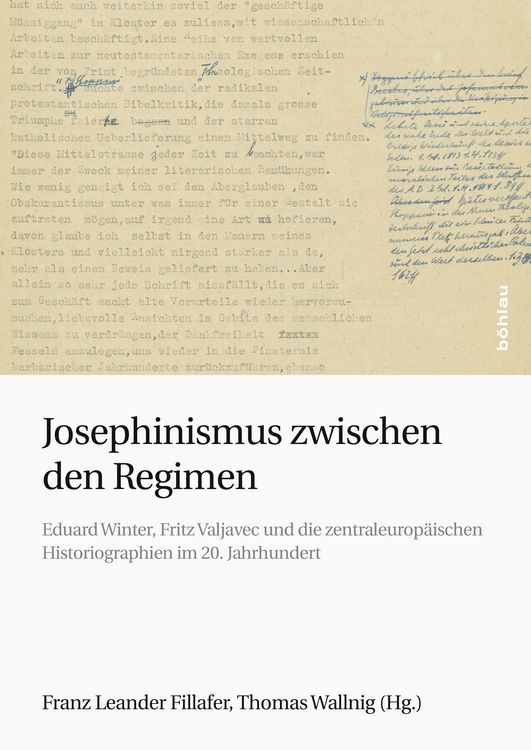 Produktbild: Josephinismus zwischen den Regimen
