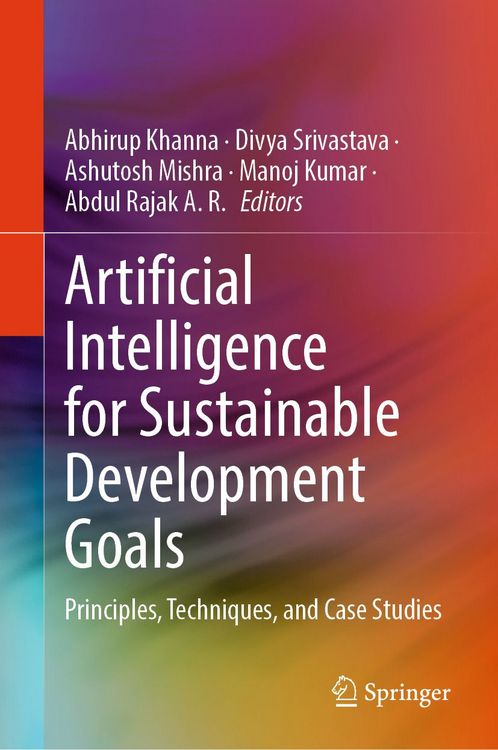 Produktbild: Artificial Intelligence for Sustainable Development Goals