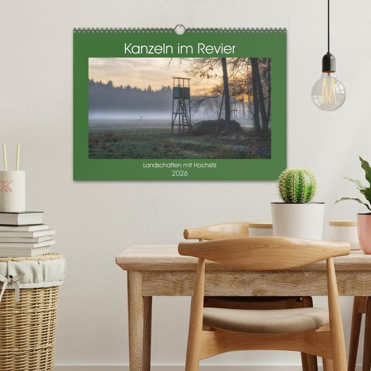 Produktbild: Kanzeln im Revier (Wandkalender 2026 DIN A3 quer), CALVENDO Monatskalender
