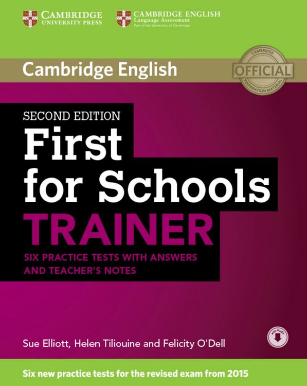 Produktbild: First for Schools Trainer for the revised exam