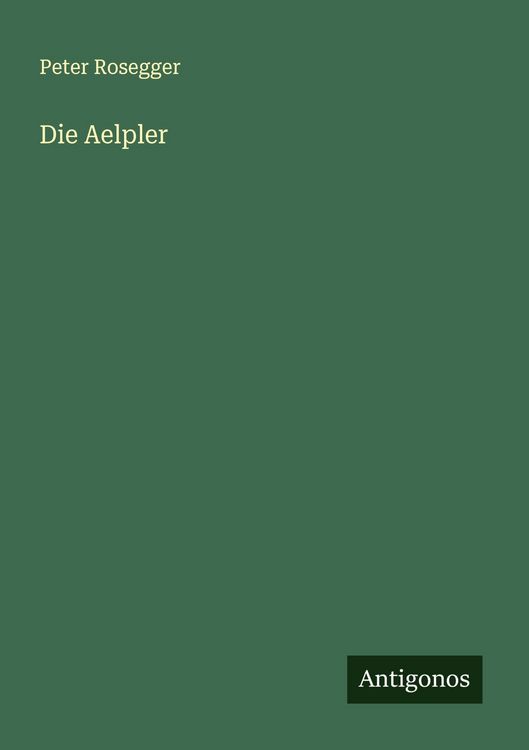 Produktbild: Die Aelpler