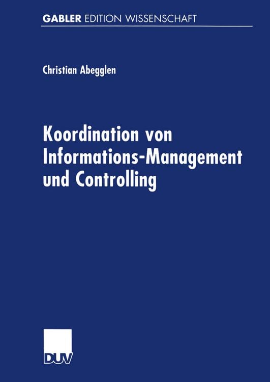 Produktbild: Koordination von Informations-Management und Controlling