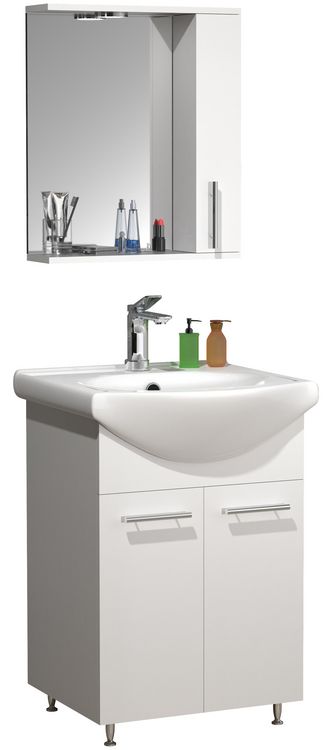 Produktbild: 3tlg Waschplatz Waschtisch Spiegelschrank Lisalo M