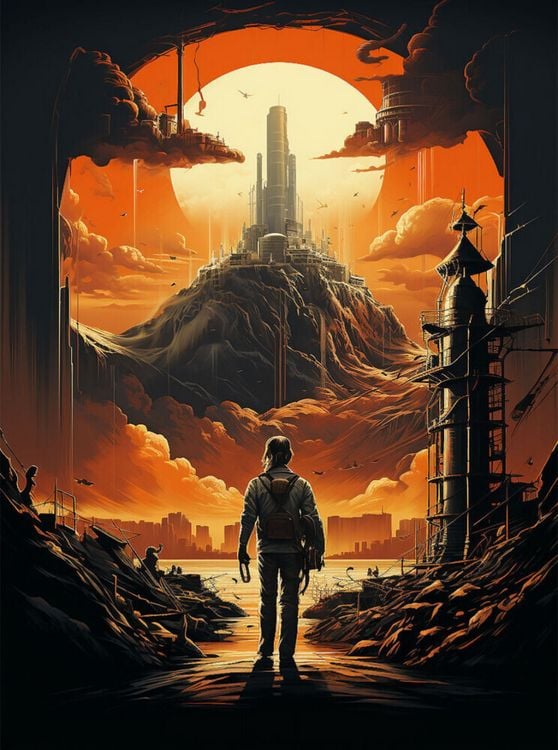 Produktbild: CALVENDO Puzzle Wer zuletzt kommt - historisches Filmplakat zu einem Film, der nie gedreht wurde | 2000 Teile Lege-Gr&ouml;&szlig;e 90x67cm Foto-Puzzle f&uuml;r gl&uuml;ck