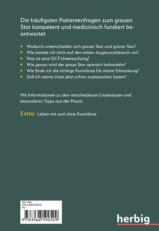 Produktbild: In der Sprechstunde: Grauer Star; Erkennen - verstehen - behandeln