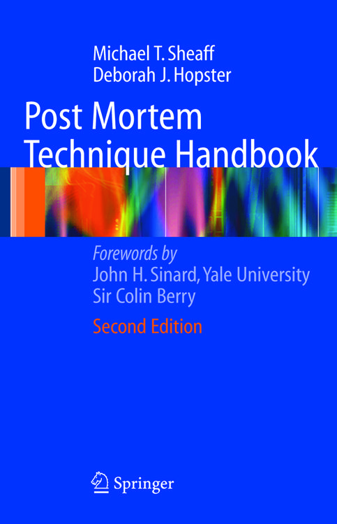 Produktbild: Post Mortem Technique Handbook