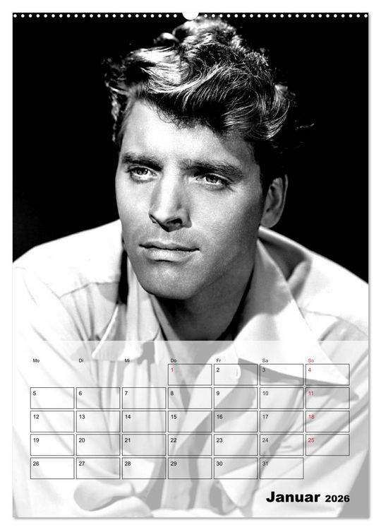 Produktbild: Filmstars - Legenden der goldenen Filmjahre (hochwertiger Premium Wandkalender 2026 DIN A2 hoch), Kunstdruck in Hochglanz