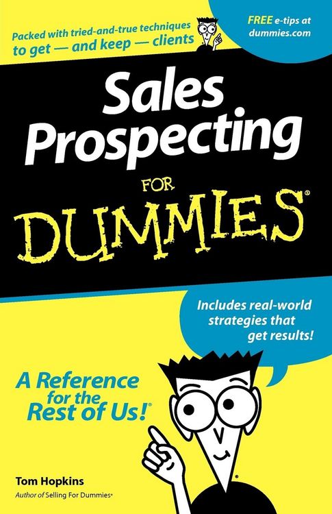 Produktbild: Sales Prospecting for Dummies