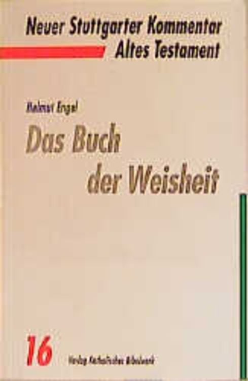 Bild vom Artikel Das Buch der Weisheit vom Autor Helmut Engel