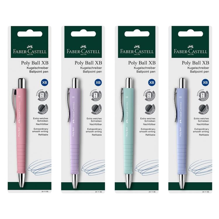 Produktbild: FABER-CASTELL Kugelschreiber Poly Ball XB