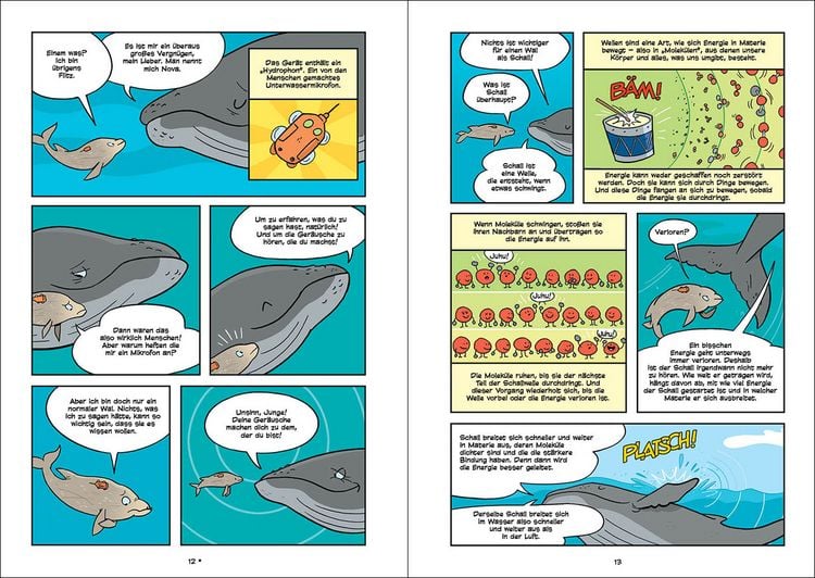 Produktbild: Superbrain-Comics - Die Geheimnisse der Wale