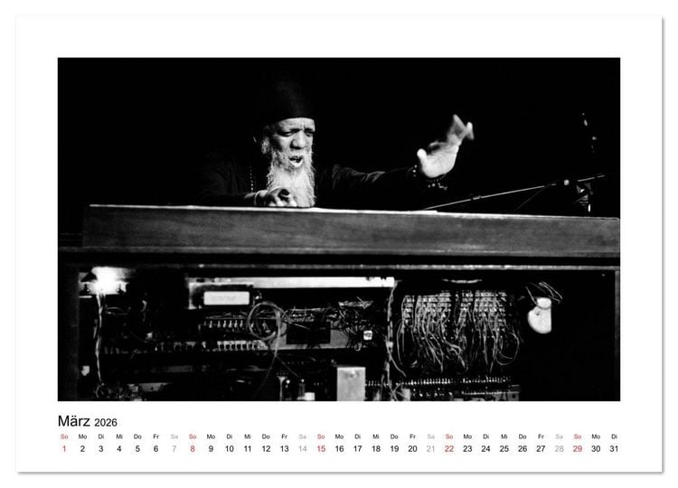 Produktbild: Jazztime (Wandkalender 2026 DIN A2 quer), CALVENDO Monatskalender