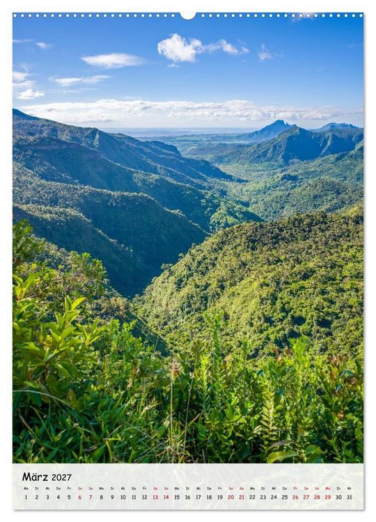 Produktbild: Mauritius &ndash; Insel der Farben und Tr&auml;ume (Wandkalender 2027 DIN A2 hoch), CALVENDO Monatskalender