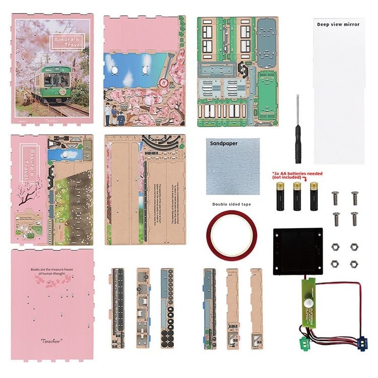 Produktbild: Book Nook DIY B&uuml;cherecke Sakura's Travel