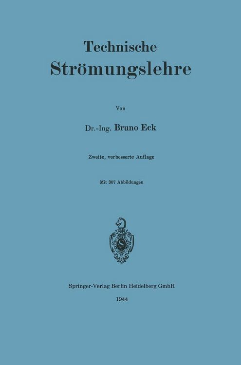 Produktbild: Technische Str&ouml;mungslehre