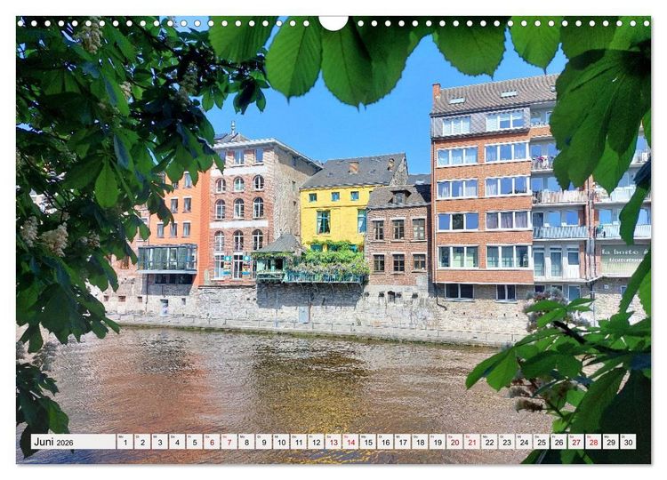Produktbild: Namur - Hauptstadt der Wallonie (Wandkalender 2026 DIN A3 quer), CALVENDO Monatskalender
