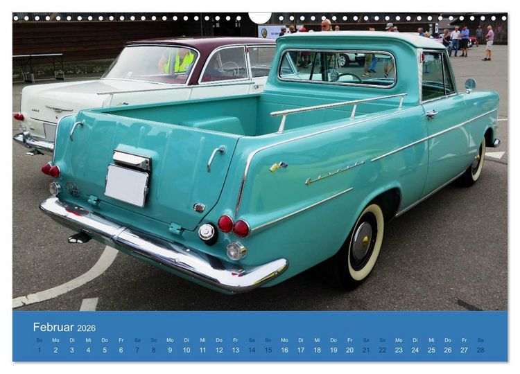 Produktbild: Opel Classics (Wandkalender 2026 DIN A3 quer), CALVENDO Monatskalender