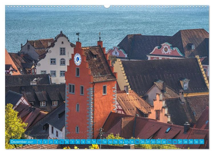 Produktbild: Meersburg - pittoreske Kleinstadt am Bodensee (Wandkalender 2027 DIN A2 quer), CALVENDO Monatskalender