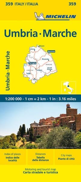 Produktbild: Michelin Umbrien und Marken