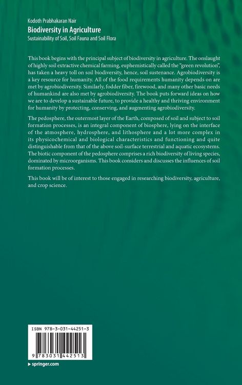 Produktbild: Biodiversity in Agriculture