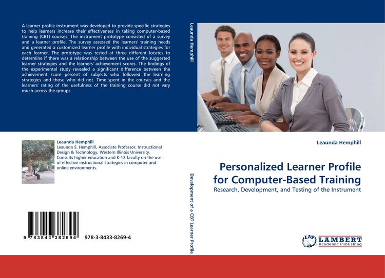 Produktbild: Personalized Learner Profile for Computer-Based Training