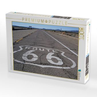Produktbild: CALVENDO Puzzle Ein Motiv aus dem Kalender Get Your Kicks on Route 66 | 1000 Teile Lege-Gr&ouml;&szlig;e 64x48cm Foto-Puzzle f&uuml;r gl&uuml;ckliche Stunden