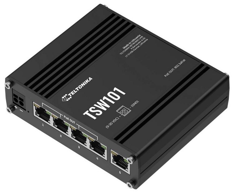 Produktbild: Teltonika TSW101000000 TSW101 Ethernet Switch