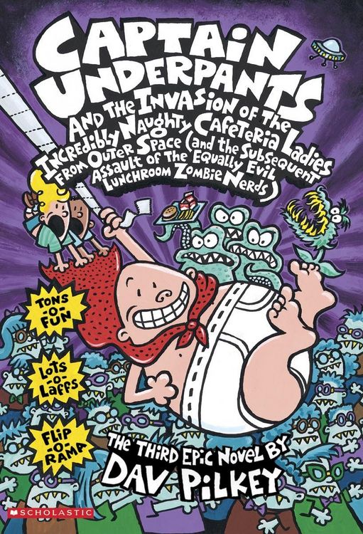 Produktbild: Capt Underpants and the Invasion of the Incredibly Naughty Cafeteria Ladies from Outer Space