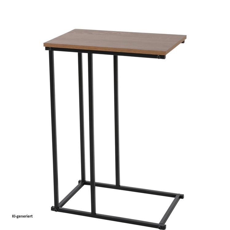 Produktbild: HTI-Living Beistelltisch Metall + MDF Natur Beistelltisch Metall + MDF Natur