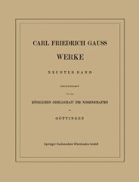 Produktbild: Carl Friedrich Gauss Werke
